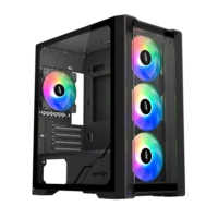 DUST PROTECTOR 3000D GAMING CASE BLACK-3