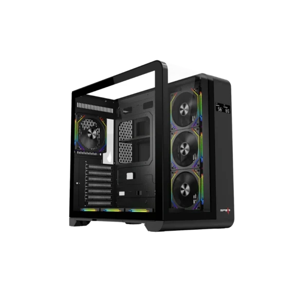 Second image of Meer Pro Gaming Case Black