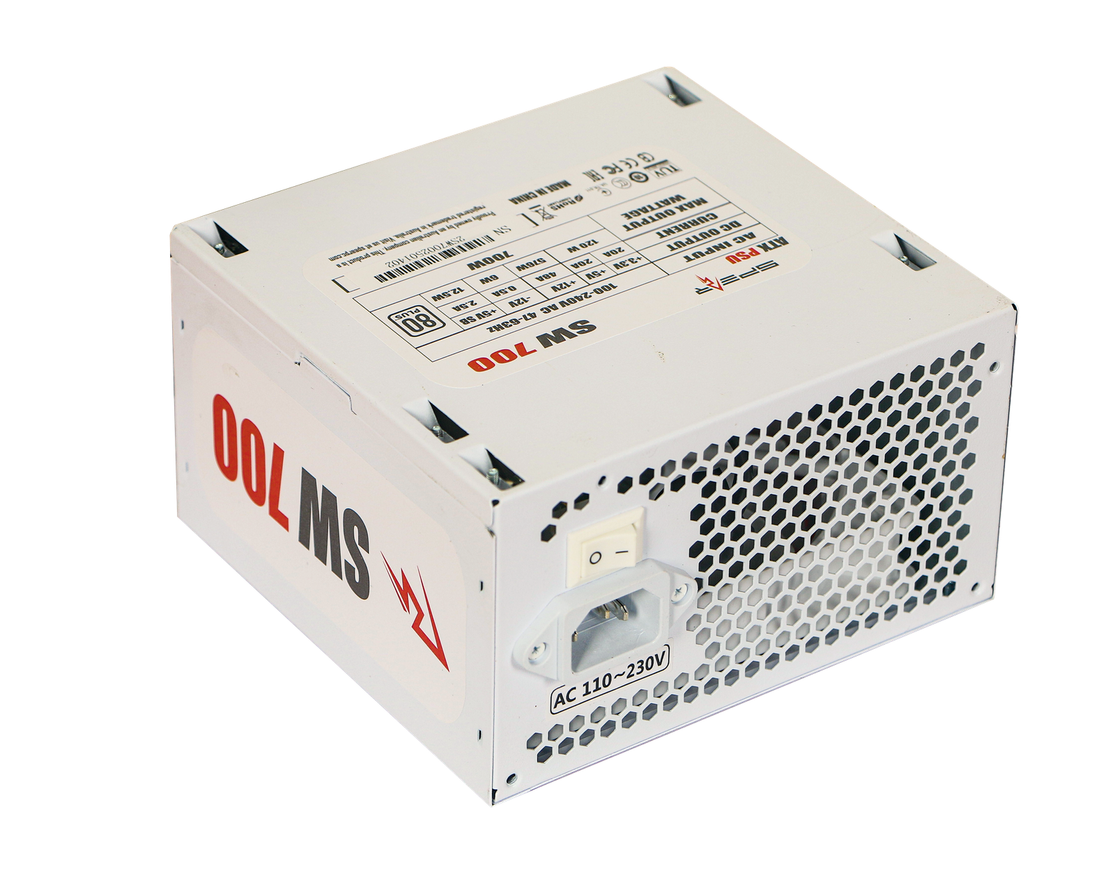 Second image of SW700 80PLUS 700W PSU White