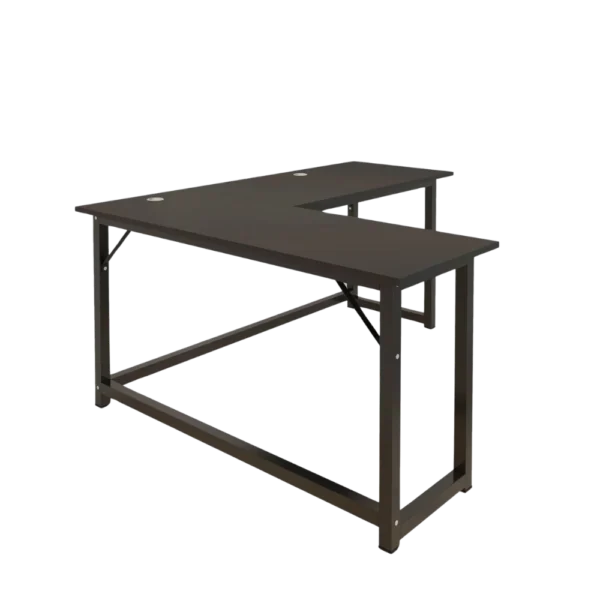STE-140 Lshape 140CM Table Black