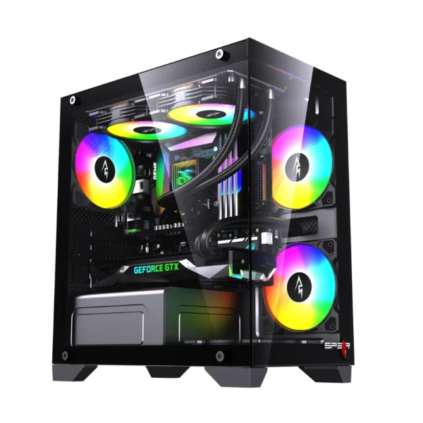 Sushi 345 Gaming Case Black