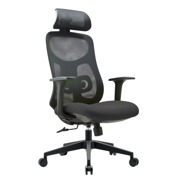 Second image of SC-101 2DARMREST Chair Black