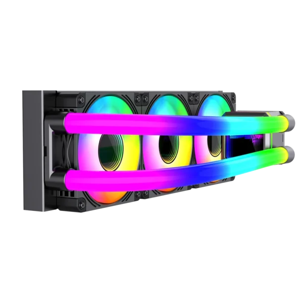 Second image of EVEREST360 Plus ARGB Tube 360MM Cooler Black