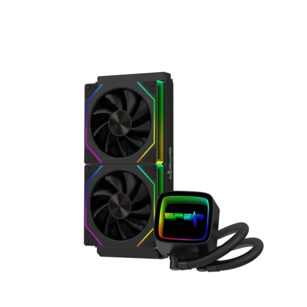 Second image of EVERST 240T Normal Tube 240MM Cooller Black