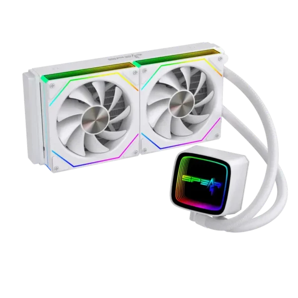 EVERST 240T Normal Tube 240MM Cooller White