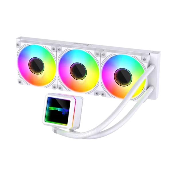 EVEREST360 Normal Tube 360MM Cooler White