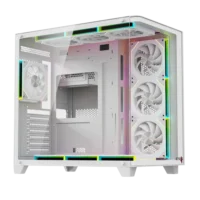 COVID 55 CURVED WHITE