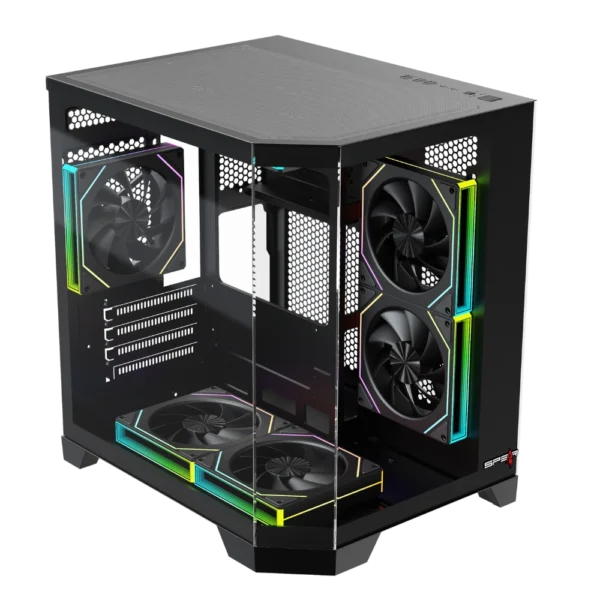 Second image of DOST60ECO ARGB MATX Case Black
