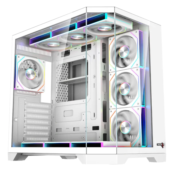 DOST60PLUS ARGB ATX Case White