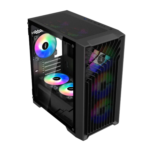 Dark Armor ARGB MATX Case Black