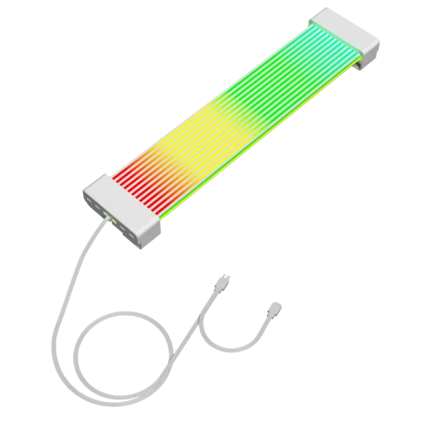 24PIN Rainbow ARGB PIN Cable White