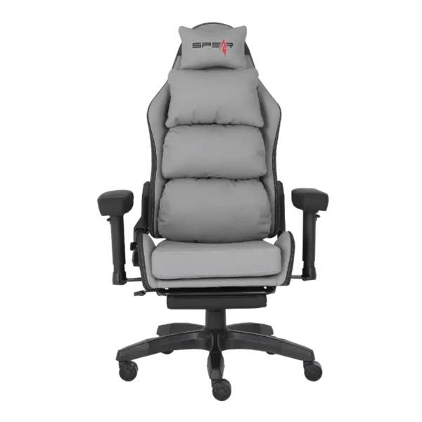 SGCH708 Footrest Chair Gray & Black