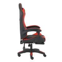 SGCE001 Footrest Chair Black & Red (5)