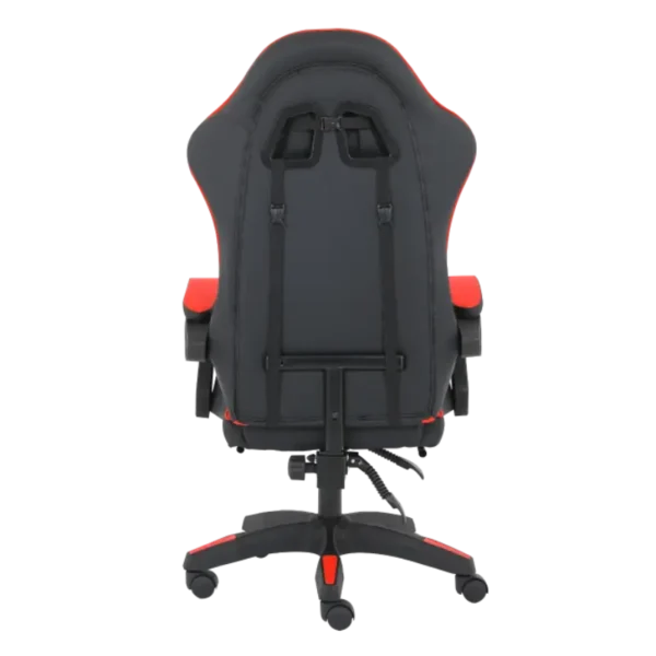 Second image of SGCE001 Footrest Chair Black & Red