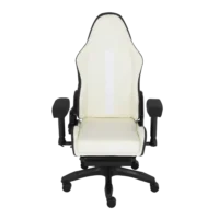 SGCH708 Footrest Chair White & Black (2)