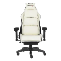 SGCH708 Footrest Chair White & Black (3)