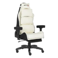 SGCH708 Footrest Chair White & Black (4)