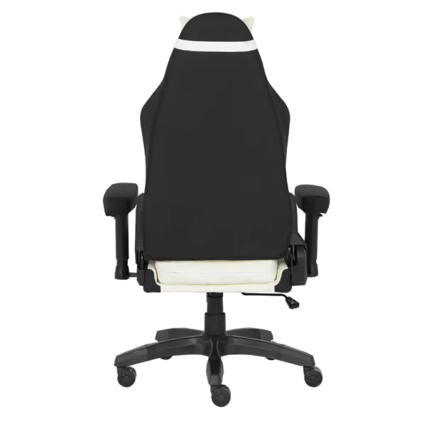 Second image of SGCH708 Footrest Chair White & Black