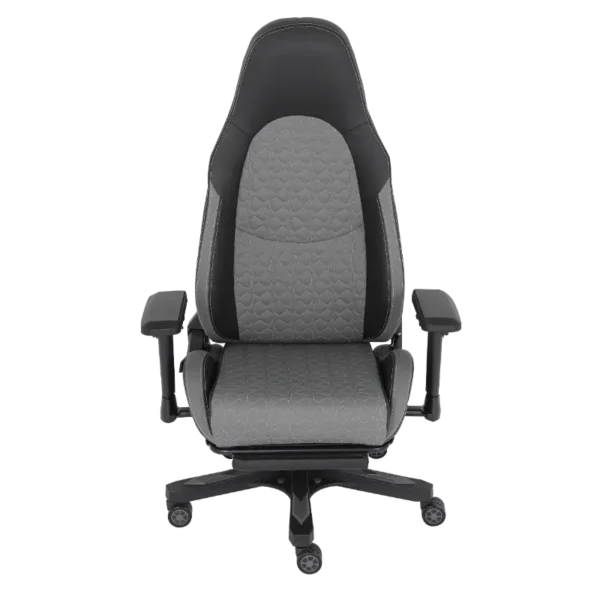 Second image of SGCH715 Footrest Chair Black & Gray