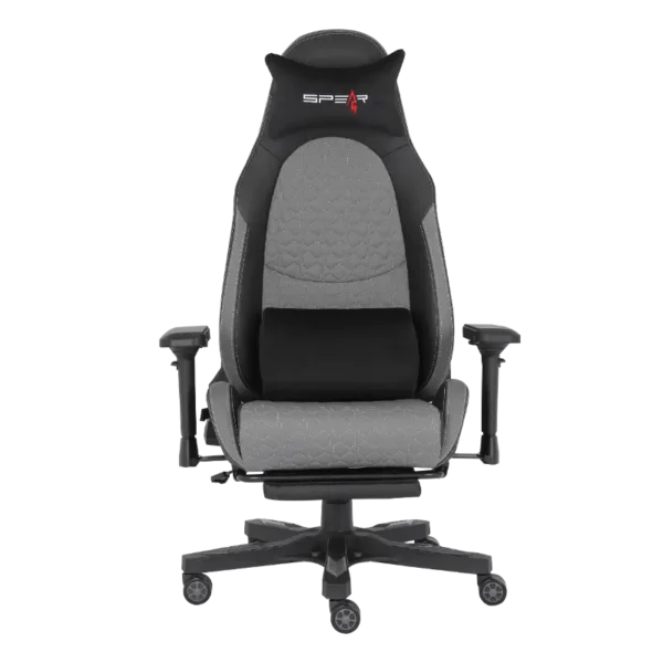 SGCH715 Footrest Chair Black & Gray