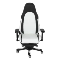 SGCH715 Footrest Chair Black & White (1)