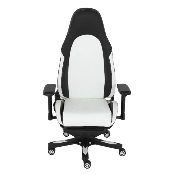 Second image of SGCH715 Footrest Chair Black & White
