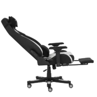 SGCH715 Footrest Chair Black & White (6)