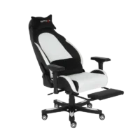 SGCH715 Footrest Chair Black & White (7)
