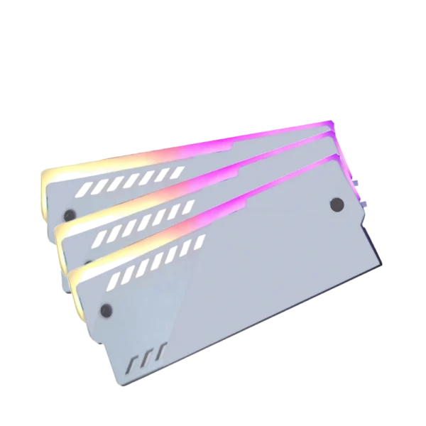 DDRHEATSINK  ARGB AuraRAM Heatsink White
