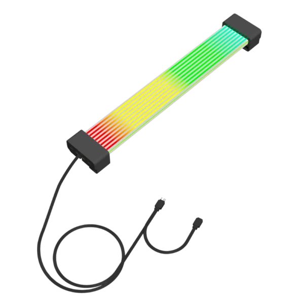 Second image of 8PIN Rainbow ARGB PIN Cable Black