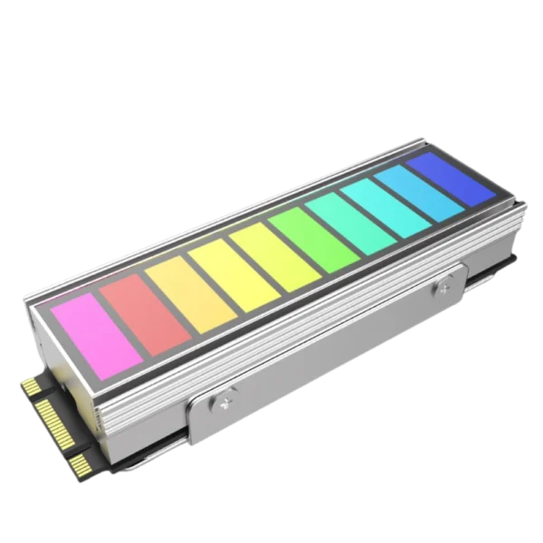 M2SSD-HEATSINK RGB ARGB Heatsink Silver