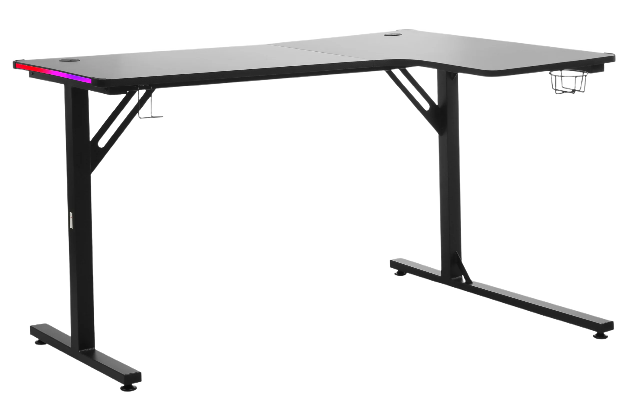 الصورة الثانية لـ RL-140 Lshape 140CM GAMING Table Black