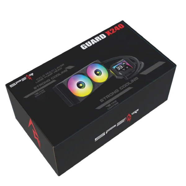 GUARDX240 240MM CPU Liquid Cooler black