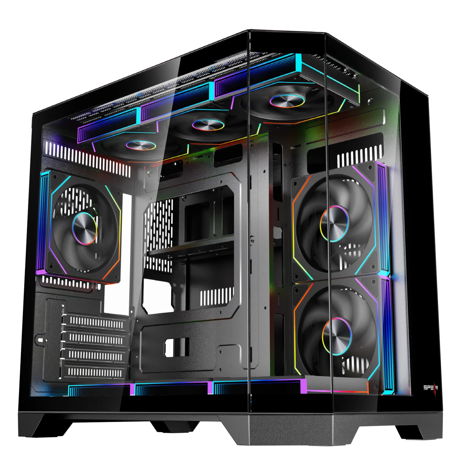 Dost 60 Mini Gaming Case Black