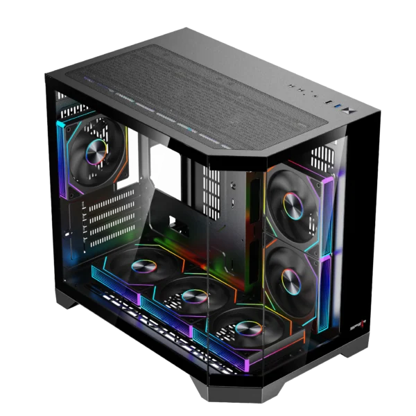 الصورة الثانية لـ Dost 60 Mini Gaming Case Black