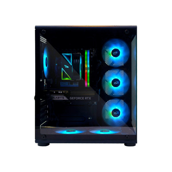 Second image of Spear Gaming PC – Intel i5-14400F, RTX 5060Ti 16GB, 16GB DDR5 , 1TB NVMe SSD 3300MB/s, 700W PSU, ARGB Case with 6 RGB Fans & Remote Control SGPC76