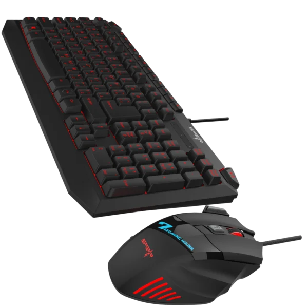 Second image of SK-501&SM-11 MULTIMEDIA GAMING KEYBOARD AND MOUSE KIT BLACK COLOR