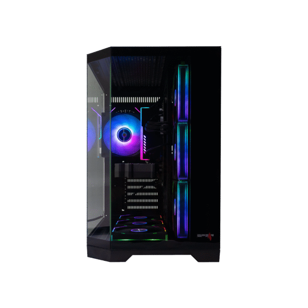 الصورة الثانية لـ Spear Gaming PC – Intel i5-14400F, RTX 3050, 16GB DDR5, 1TB NVMe SSD 3300MB/s, 600W PSU, ARGB Case with 7 RGB Fans & Remote Control SGPC128