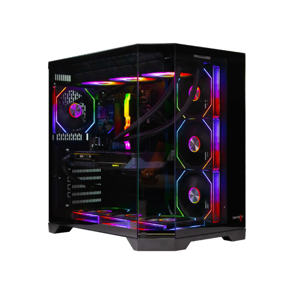 Spear Gaming PC – Intel i5-14400F, RTX 5060 8GB, 16GB DDR5, 1TB NVMe SSD, 360mm Liquid Cooler With LCD, 600W PSU, 7 ARGB Fans with Remote Control, Windows 11 Pro SGPC152