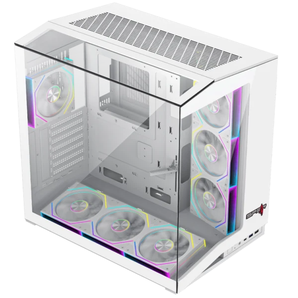 الصورة الثانية لـ TITANIC PLUS EATX GAMING CASE  White Color