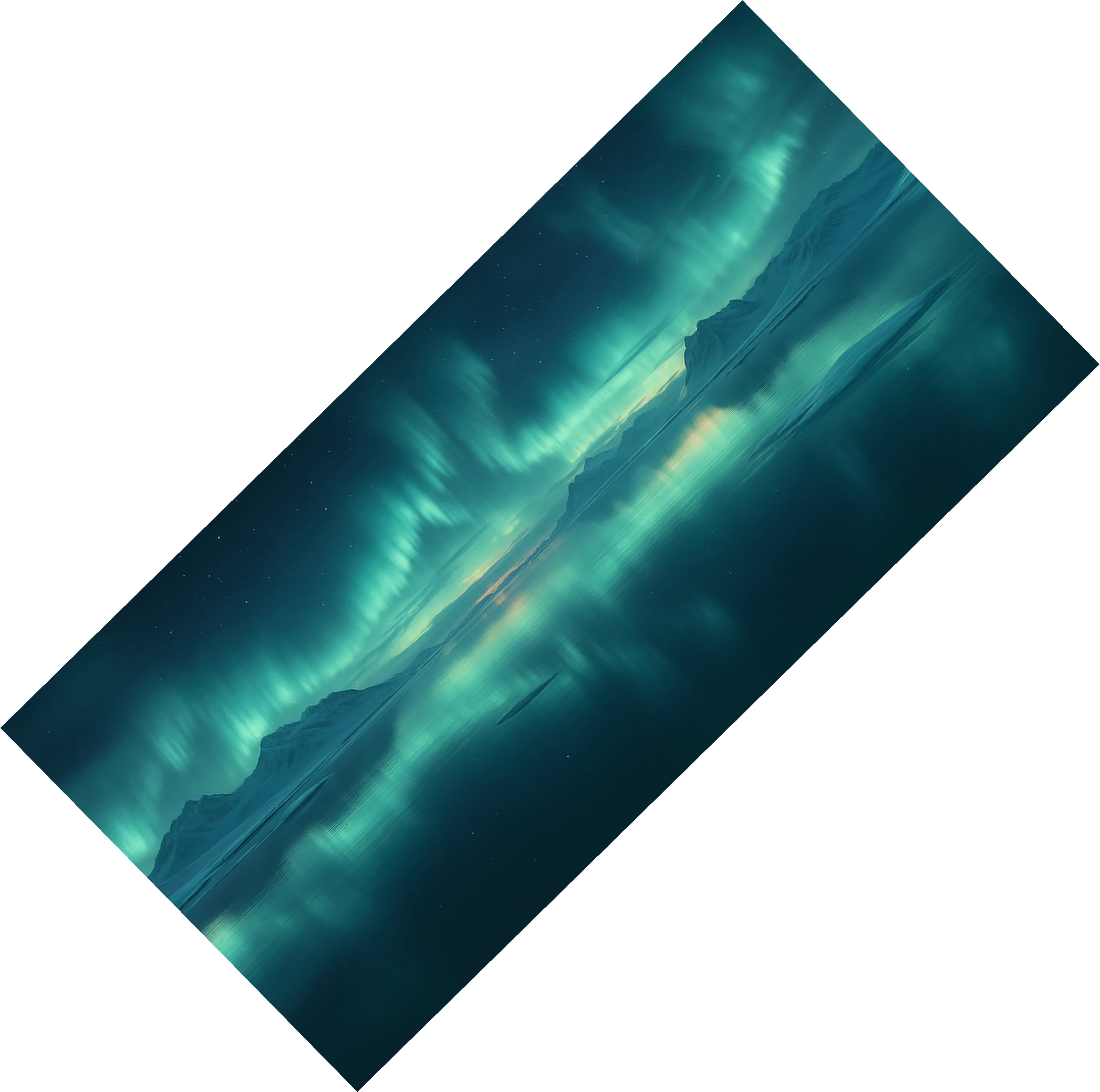 Spear PC – لوحة ماوس Northern Lights Serenity